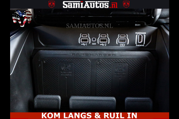 Dodge Ram PREMIUM | Full Option | De Meest Luxe Pick-Up in zijn Klasse | Comfortabele Dubbele Cabine met Royale 5 Zitplaatsen | BPM vrij | Nu Leverbaar uit Voorraad | Voorraad Nr 2230 - 8765