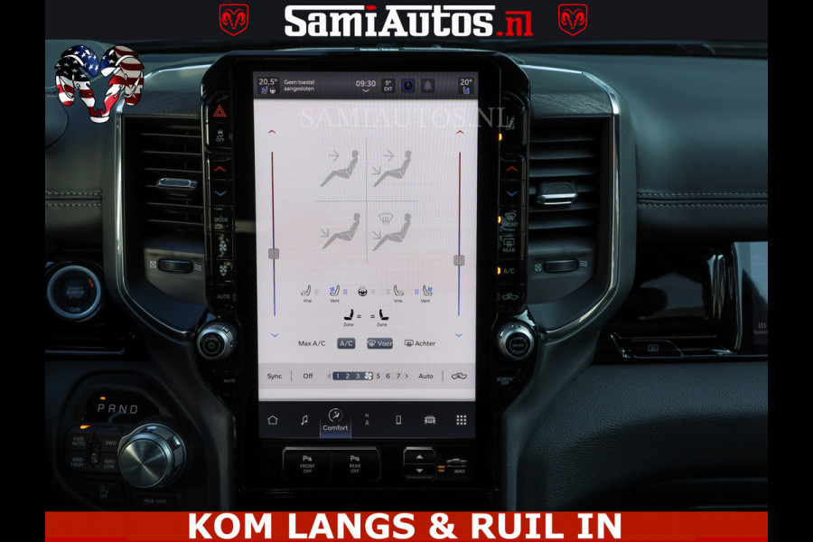 Dodge Ram PREMIUM | Full Option | De Meest Luxe Pick-Up in zijn Klasse | Comfortabele Dubbele Cabine met Royale 5 Zitplaatsen | BPM vrij | Nu Leverbaar uit Voorraad | Voorraad Nr 2230 - 8765