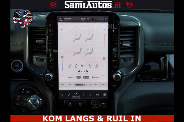 Dodge Ram PREMIUM | Full Option | De Meest Luxe Pick-Up in zijn Klasse | Comfortabele Dubbele Cabine met Royale 5 Zitplaatsen | BPM vrij | Nu Leverbaar uit Voorraad | Voorraad Nr 2230 - 8765