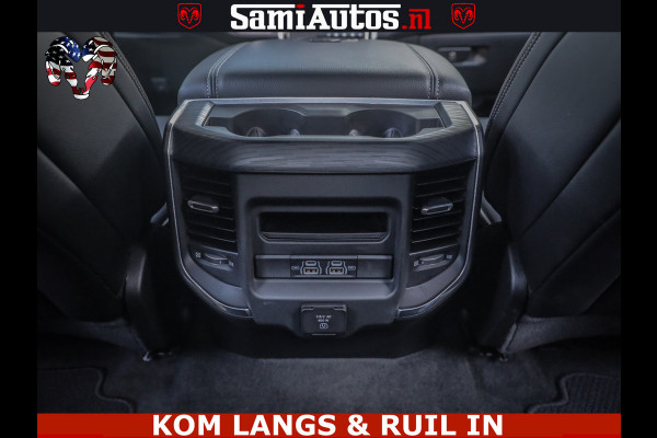 Dodge Ram SPORT | 5.7 V8 4X4 | 22 ICH WHEELS | 12 INCH MULTIMEDIA | MEMORY SEAT | BED STEP | 3500KG | GRANITE CRYSTAL | PRINS LPG | CRUISE | FULL LED | ALARM K3 | UITLAAT KLEP SYSTEEM ALS NIEUW!