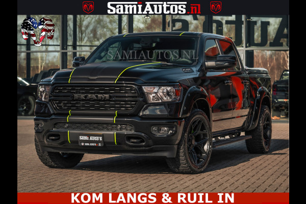 Dodge Ram SPORT | 5.7 V8 4x4 HEMI | PANORAMA DAK | GROOTSCHEM 12 INCH | LPG | Diamond Black Pearl | CREW CAB | DUBBELE CABINE | 5 PERSOONS | DC | VOORRAAD NR 2554 - 6048