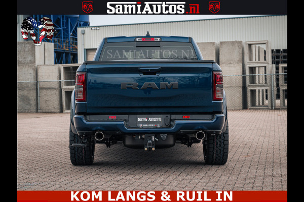 Dodge Ram SPORT | 5.7 V8 4x4 HEMI | PANORAMA DAK | GROOTSCHEM 12 INCH | LPG | Patriot Blue CREW CAB | DUBBELE CABINE | 5 PERSOONS | DC | VOORRAAD NR 2555 - 3325