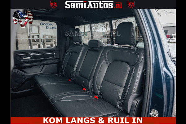 Dodge Ram SPORT | 5.7 V8 4x4 HEMI | PANORAMA DAK | GROOTSCHEM 12 INCH | LPG | Patriot Blue CREW CAB | DUBBELE CABINE | 5 PERSOONS | DC | VOORRAAD NR 2555 - 3325