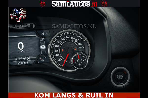Dodge Ram SPORT | 5.7 V8 4x4 HEMI | PANORAMA DAK | GROOTSCHEM 12 INCH | LPG | Patriot Blue CREW CAB | DUBBELE CABINE | 5 PERSOONS | DC | VOORRAAD NR 2555 - 3325