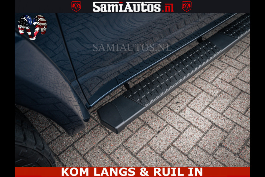 Dodge Ram SPORT | 5.7 V8 4x4 HEMI | PANORAMA DAK | GROOTSCHEM 12 INCH | LPG | Patriot Blue CREW CAB | DUBBELE CABINE | 5 PERSOONS | DC | VOORRAAD NR 2555 - 3325