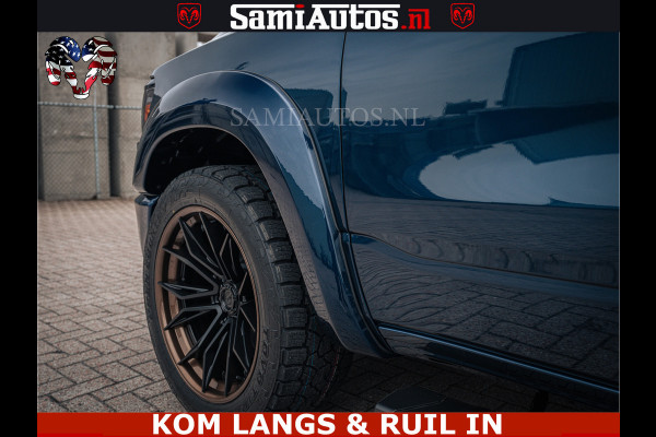 Dodge Ram SPORT | 5.7 V8 4x4 HEMI | PANORAMA DAK | GROOTSCHEM 12 INCH | LPG | Patriot Blue CREW CAB | DUBBELE CABINE | 5 PERSOONS | DC | VOORRAAD NR 2555 - 3325