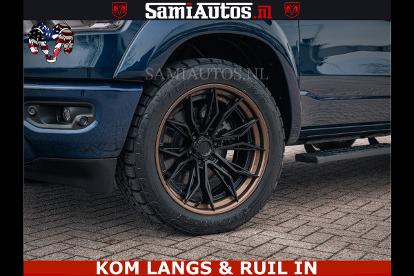 Dodge Ram SPORT | 5.7 V8 4x4 HEMI | PANORAMA DAK | GROOTSCHEM 12 INCH | LPG | Patriot Blue CREW CAB | DUBBELE CABINE | 5 PERSOONS | DC | VOORRAAD NR 2555 - 3325