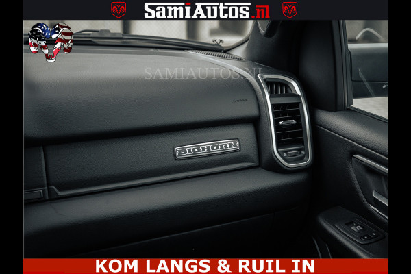 Dodge Ram SPORT | 5.7 V8 4x4 HEMI | PANORAMA DAK | GROOTSCHEM 12 INCH | LPG | Patriot Blue CREW CAB | DUBBELE CABINE | 5 PERSOONS | DC | VOORRAAD NR 2555 - 3325