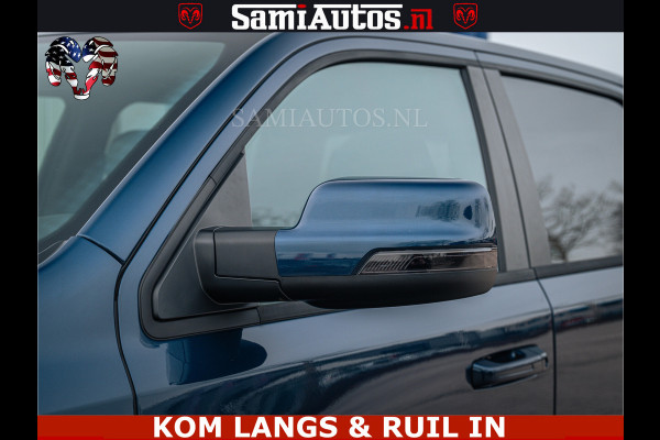 Dodge Ram SPORT | 5.7 V8 4x4 HEMI | PANORAMA DAK | GROOTSCHEM 12 INCH | LPG | Patriot Blue CREW CAB | DUBBELE CABINE | 5 PERSOONS | DC | VOORRAAD NR 2555 - 3325
