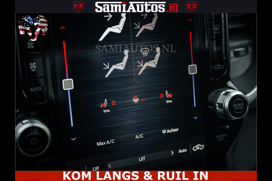 Dodge Ram SPORT | 5.7 V8 4x4 HEMI | PANORAMA DAK | GROOTSCHEM 12 INCH | LPG | Patriot Blue CREW CAB | DUBBELE CABINE | 5 PERSOONS | DC | VOORRAAD NR 2555 - 3325