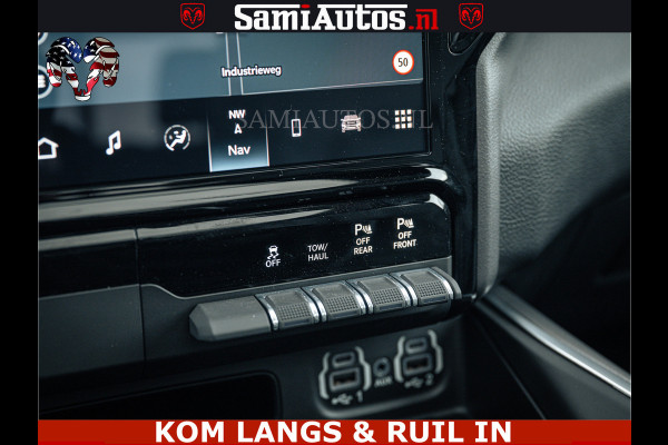 Dodge Ram SPORT | 5.7 V8 4x4 HEMI | PANORAMA DAK | GROOTSCHEM 12 INCH | LPG | Patriot Blue CREW CAB | DUBBELE CABINE | 5 PERSOONS | DC | VOORRAAD NR 2555 - 3325