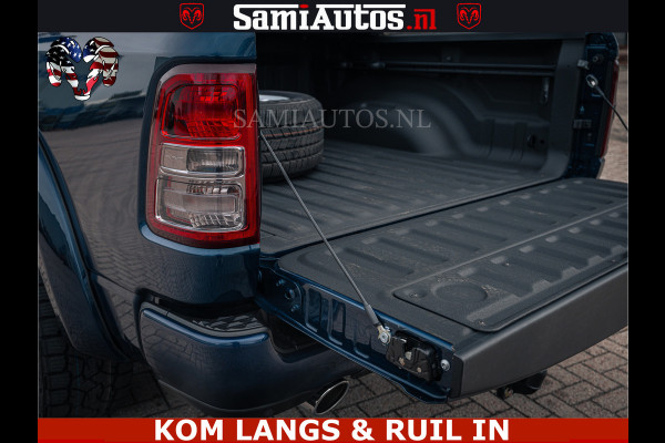 Dodge Ram SPORT | 5.7 V8 4x4 HEMI | PANORAMA DAK | GROOTSCHEM 12 INCH | LPG | Patriot Blue CREW CAB | DUBBELE CABINE | 5 PERSOONS | DC | VOORRAAD NR 2555 - 3325