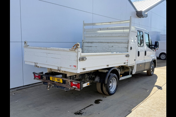 Iveco Daily 35C14 2.3 Kipper Dubbele Cabine Dubbellucht 6 Stoelen Airco Cruise Control  3,5t Trekhaak Lucht geveerde stoel