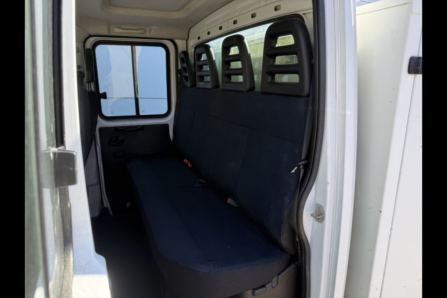 Iveco Daily 35C14 2.3 Kipper Dubbele Cabine Dubbellucht 6 Stoelen Airco Cruise Control  3,5t Trekhaak Lucht geveerde stoel