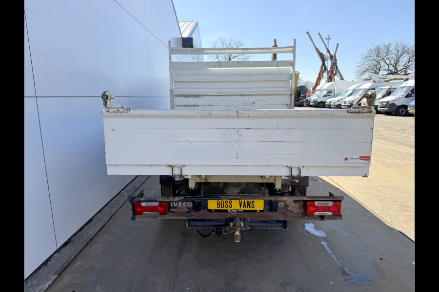 Iveco Daily 35C14 2.3 Kipper Dubbele Cabine Dubbellucht 6 Stoelen Airco Cruise Control  3,5t Trekhaak Lucht geveerde stoel