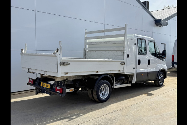 Iveco Daily 35C14 2.3 Kipper Dubbele Cabine Dubbellucht 6 Stoelen Airco Cruise Control  3,5t Trekhaak Luchtgeveerde stoel