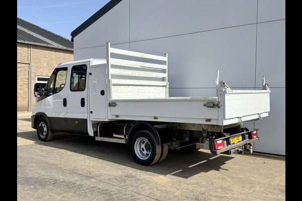 Iveco Daily 35C14 2.3 Kipper Dubbele Cabine Dubbellucht 6 Stoelen Airco Cruise Control  3,5t Trekhaak Luchtgeveerde stoel