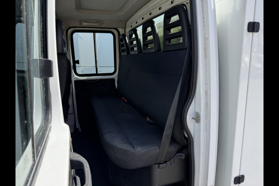 Iveco Daily 35C14 2.3 Kipper Dubbele Cabine Dubbellucht 6 Stoelen Airco Cruise Control  3,5t Trekhaak Luchtgeveerde stoel