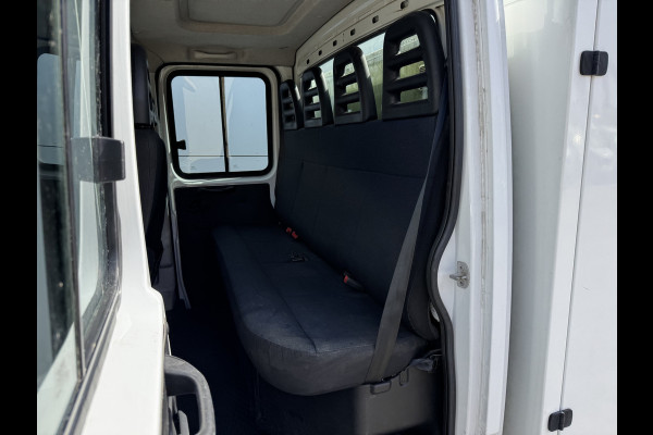 Iveco Daily 35C14 2.3 Kipper Dubbele Cabine Dubbellucht 6 Stoelen Airco Cruise Control  3,5t Trekhaak Luchtgeveerde stoel