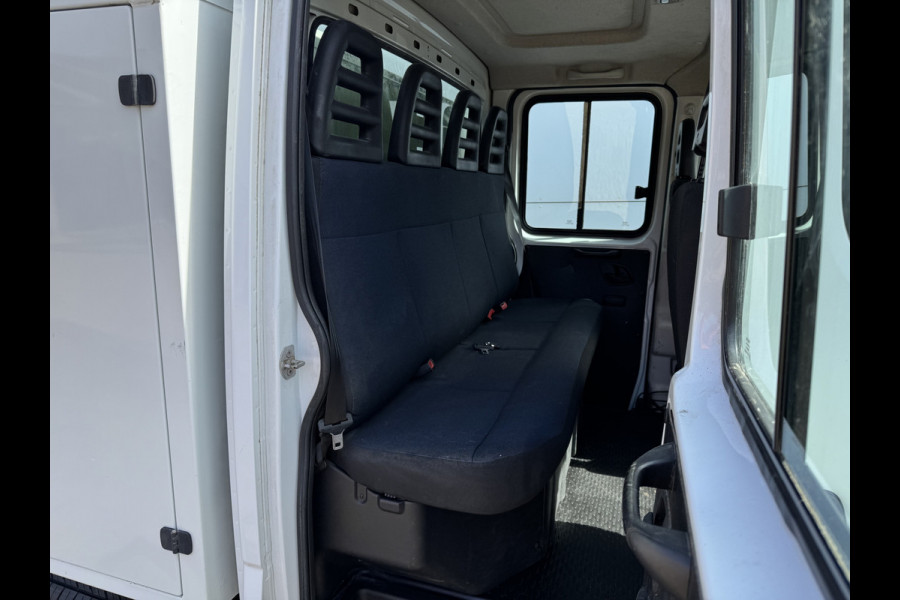 Iveco Daily 35C14 2.3 Kipper Dubbele Cabine Dubbellucht 6 Stoelen Airco Cruise Control  3,5t Trekhaak Luchtgeveerde stoel