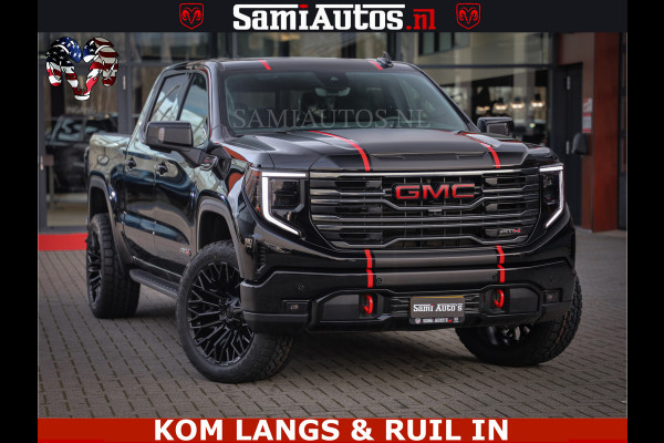 GMC Sierra AT4 6.2 V8 4X4 | VIRTUAL COCKPIT | LPG | HUD | BOM VOL | DC | RAM DEALER NEDERLAND | Dubbele Cabine met Royale 5 Zitplaatsen | BPM vrij | Nu Leverbaar uit Voorraad | Voorraad Nr 261530 |