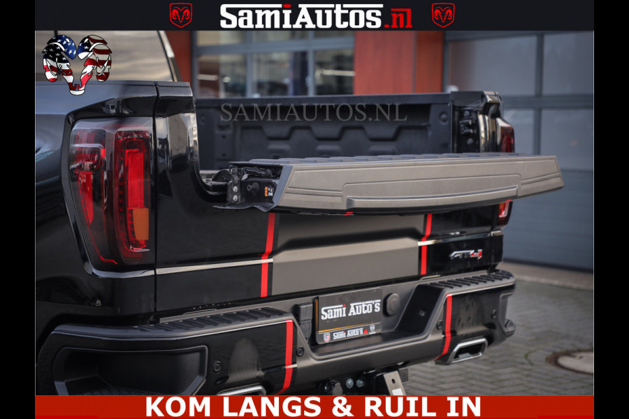 GMC Sierra AT4 6.2 V8 4X4 | VIRTUAL COCKPIT | LPG | HUD | BOM VOL | DC | RAM DEALER NEDERLAND | Dubbele Cabine met Royale 5 Zitplaatsen | BPM vrij | Nu Leverbaar uit Voorraad | Voorraad Nr 261530 |
