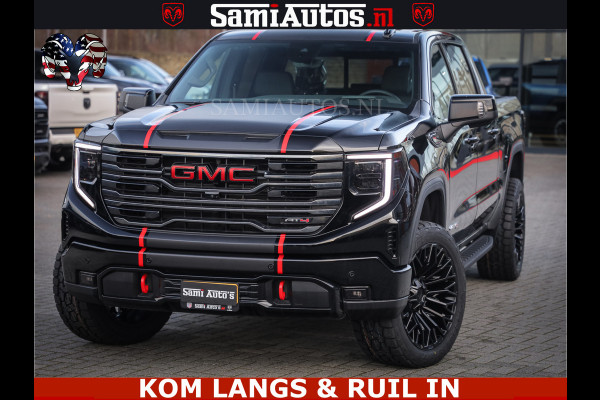 GMC Sierra AT4 6.2 V8 4X4 | VIRTUAL COCKPIT | LPG | HUD | BOM VOL | DC | RAM DEALER NEDERLAND | Dubbele Cabine met Royale 5 Zitplaatsen | BPM vrij | Nu Leverbaar uit Voorraad | Voorraad Nr 261530 |