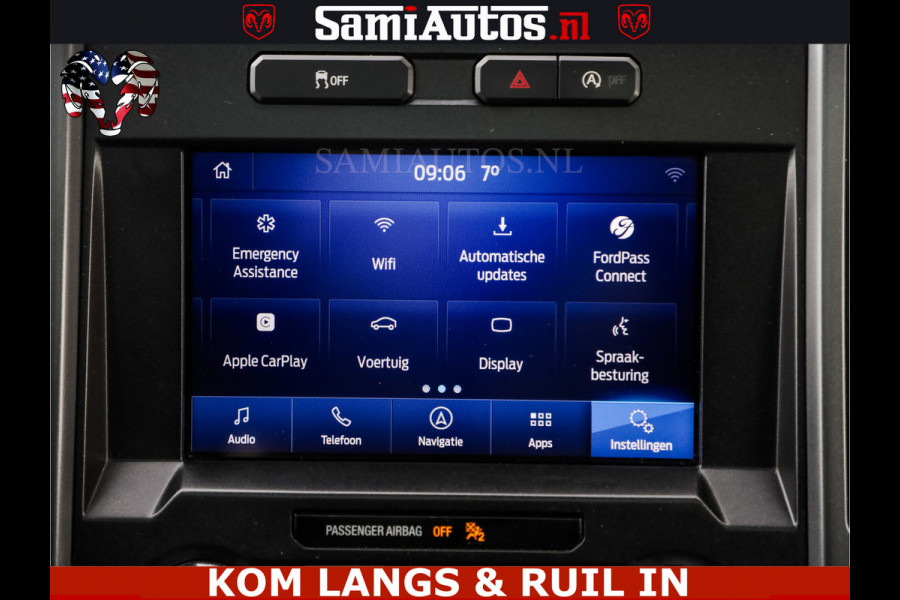 Dodge Ram FORD F150 5.0 V8 4X4 | MAT OLIVE GREEN | BIJTELLING VRIJ | ZEER DIK | CAMERA | 3500KG | PANORAMA | LEDER | GO RHINO ROLLBAR | CRUISE CONTROL | PRINS LPG | BAKFLIP COVER | Deze pick-up is leverbaar met zowel een groot rijbewijs (C) als een klein rijbewijs (B). Laat ons weten wat jouw voorkeur is.