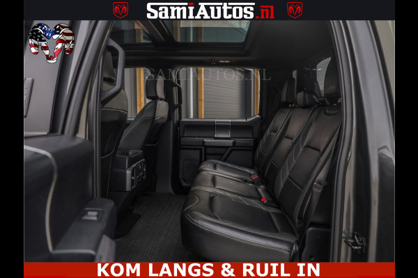 Dodge Ram FORD F150 5.0 V8 4X4 | MAT OLIVE GREEN | BIJTELLING VRIJ | ZEER DIK | CAMERA | 3500KG | PANORAMA | LEDER | GO RHINO ROLLBAR | CRUISE CONTROL | PRINS LPG | BAKFLIP COVER | Deze pick-up is leverbaar met zowel een groot rijbewijs (C) als een klein rijbewijs (B). Laat ons weten wat jouw voorkeur is.