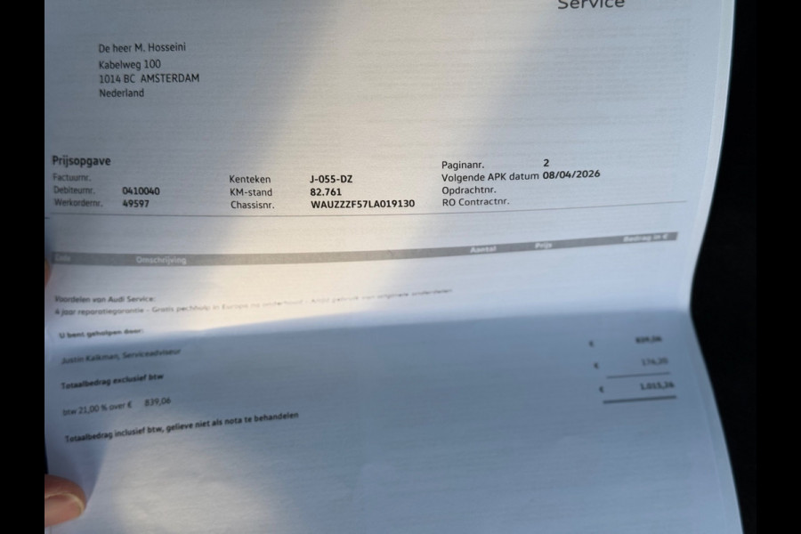 Audi A5 Sportback 40 TFSI Launch edition Sport 2020 AUT FULL