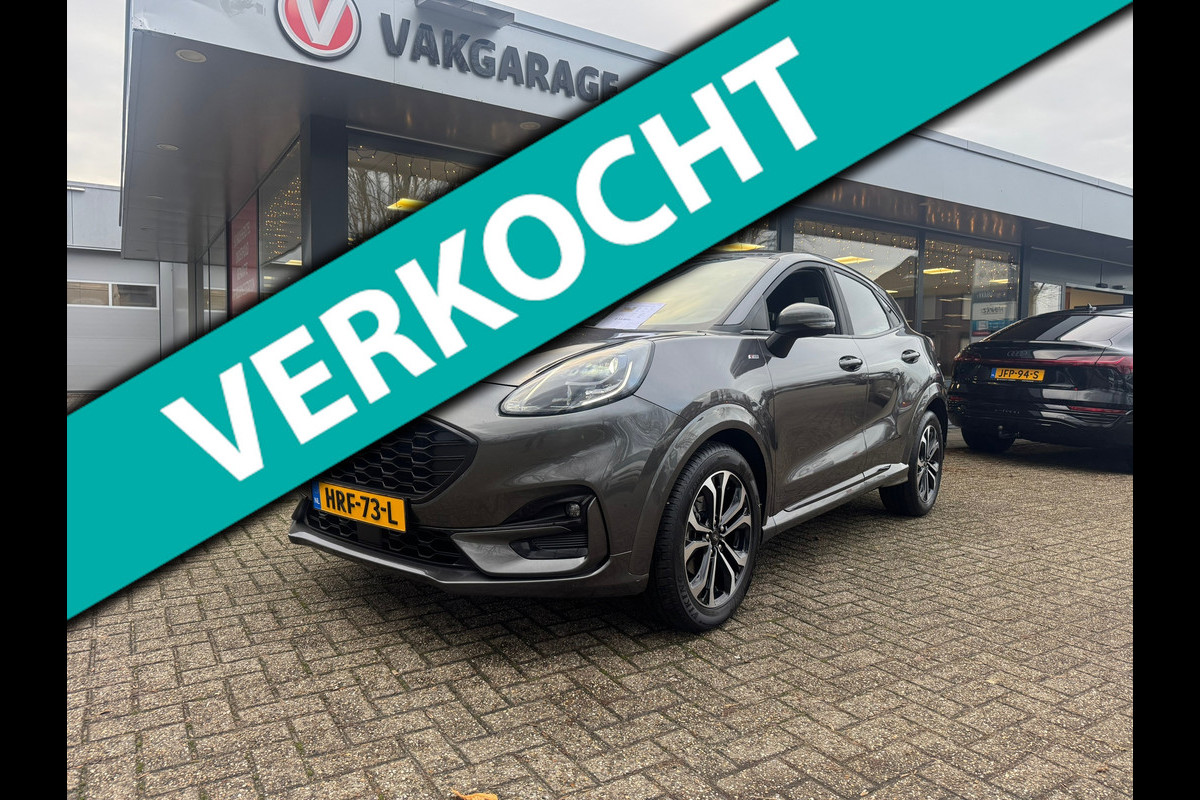 Ford Puma 1.0 EcoB 125 pk Hybrid ST-Line, Rijklaarprijs / 12 mnd garantie