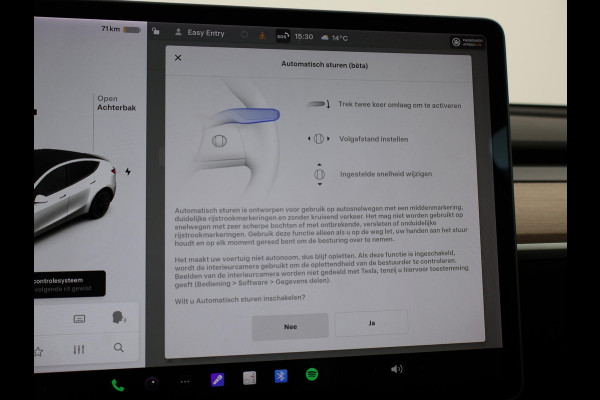 Tesla Model Y LONG RANGE AWD 75 KWH 351 PK + ENHANCED AUTOPILOT | 20 INCH LMV