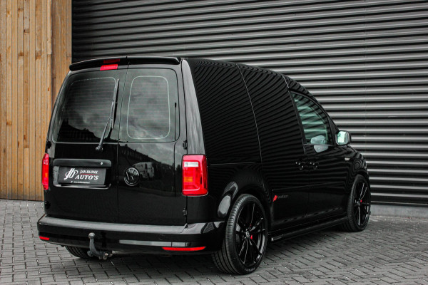 Volkswagen Caddy 2.0 TDI 185PK JB-EDITION / FULL BLACK / SCHROEFSET / LEDEREN BEKLEDING / NIEUWSTAAT / ELEK-PAKKET / AIRCO / APPLE