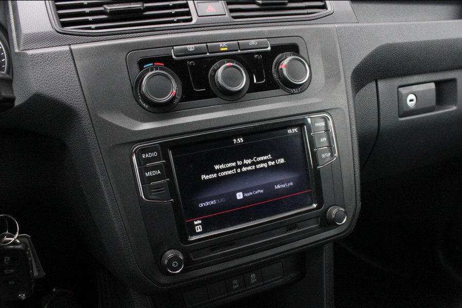 Volkswagen Caddy 2.0 TDI 185PK JB-EDITION / FULL BLACK / SCHROEFSET / LEDEREN BEKLEDING / NIEUWSTAAT / ELEK-PAKKET / AIRCO / APPLE