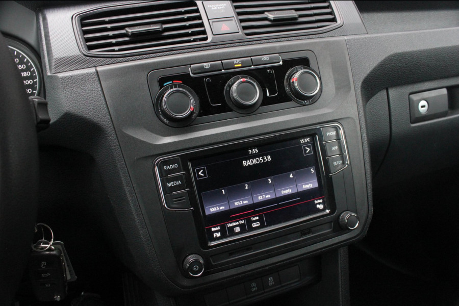 Volkswagen Caddy 2.0 TDI 185PK JB-EDITION / FULL BLACK / SCHROEFSET / LEDEREN BEKLEDING / NIEUWSTAAT / ELEK-PAKKET / AIRCO / APPLE