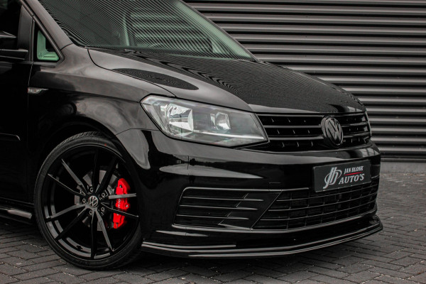 Volkswagen Caddy 2.0 TDI 185PK JB-EDITION / FULL BLACK / SCHROEFSET / LEDEREN BEKLEDING / NIEUWSTAAT / ELEK-PAKKET / AIRCO / APPLE