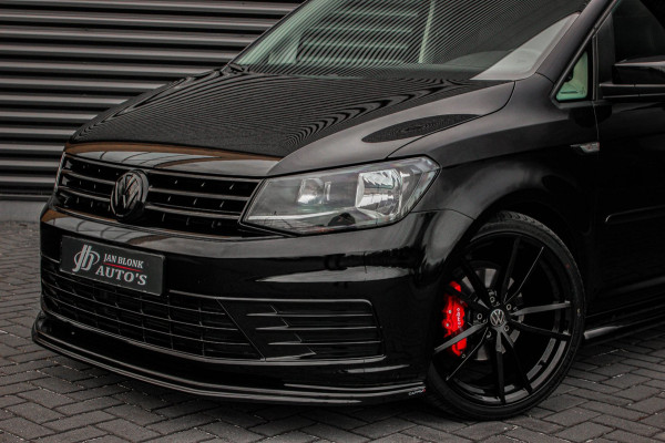 Volkswagen Caddy 2.0 TDI 185PK JB-EDITION / FULL BLACK / SCHROEFSET / LEDEREN BEKLEDING / NIEUWSTAAT / ELEK-PAKKET / AIRCO / APPLE