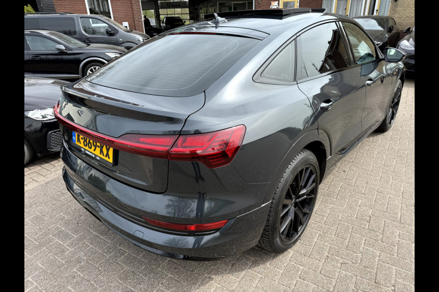 Audi e-tron Sportback 50 quattro edition Black SOH 91%,  21''Lmv, Panoramadak Camera, App Connect