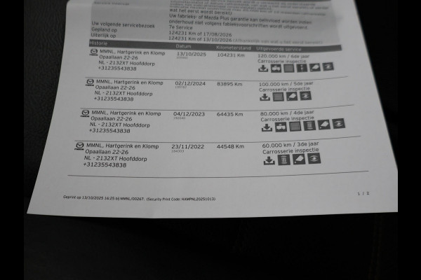 Mazda CX-5 2.0 165 PK AUT. + 20 INCH LMV | LEDER | CARPLAY | BOSE | MEMORY | STUUR/STOELVERW.