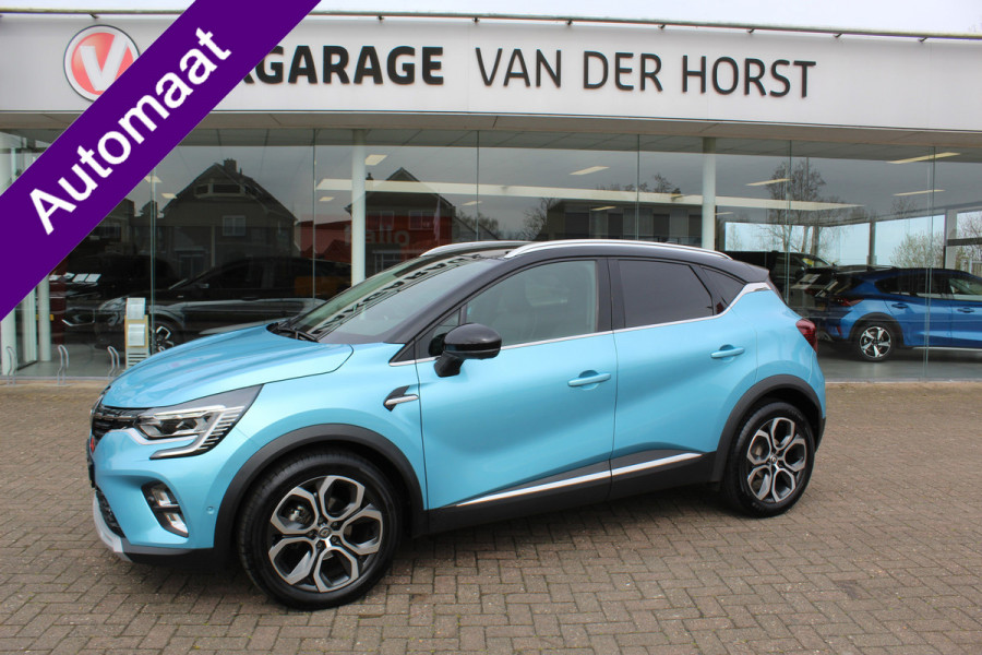 Renault Captur 1.3 TCe 140 Initiale Paris , 1500kg Trekgewicht Climate control , Bluetooth , Navigtie , Camera Cruise control , Parkeersensoren
