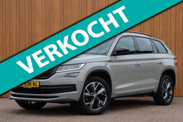 Škoda Kodiaq 1.5 TSI Sportline Business org.NL el.klep+trekhaak camera stuur+stoelverw. canton
