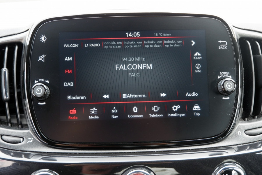 Fiat 500 1.0 Hybr. Rockstar / INCL. 12 mnd BOVAG / NAVI