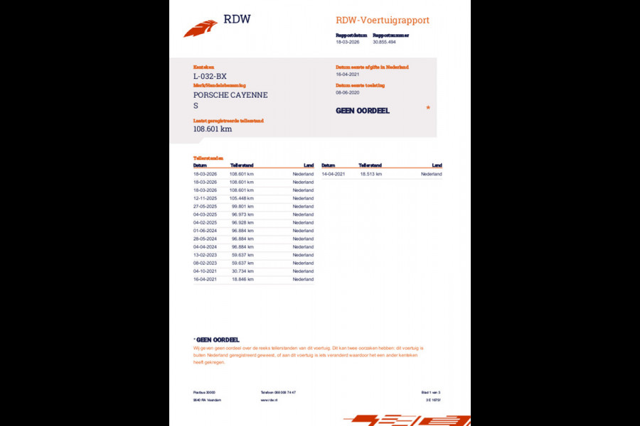 Porsche Cayenne 2.9 S / 444 pk / Pano / stoelen 14 voudig / Leder / Navigatie / Bose / camera / 22 inch