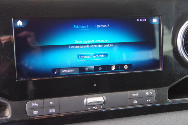 Mercedes-Benz Sprinter 319 3.0 CDI V6 L2H1 DC-6P, 3.5T TREKHAAK, LED, ADAPT. CRUISE, MBUX 10'', CAMERA, NAVI, GEVEERDE STOEL, DUBBELE CABINE, DUBBEL CA