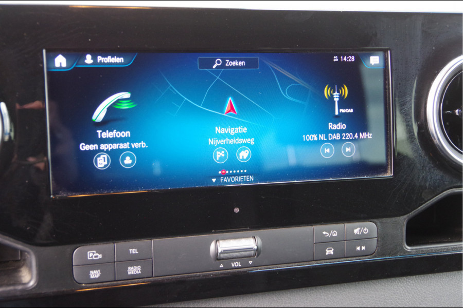 Mercedes-Benz Sprinter 319 3.0 CDI V6 L2H1 DC-6P, 3.5T TREKHAAK, LED, ADAPT. CRUISE, MBUX 10'', CAMERA, NAVI, GEVEERDE STOEL, DUBBELE CABINE, DUBBEL CA