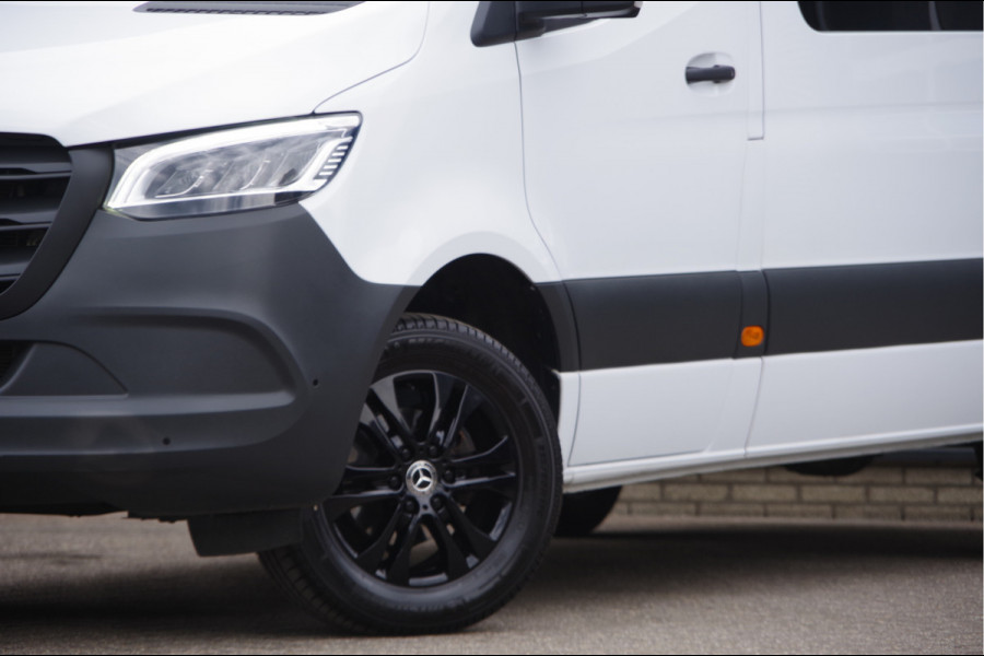 Mercedes-Benz Sprinter 319 3.0 CDI V6 L2H1 DC-6P, 3.5T TREKHAAK, LED, ADAPT. CRUISE, MBUX 10'', CAMERA, NAVI, GEVEERDE STOEL, DUBBELE CABINE, DUBBEL CA