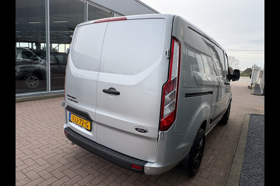 Ford Transit Custom 2.0 TDCi EURO6 130pk Automaat Trend Raptor L1H1 300 17INCH/2XSCHUIFDEUR/AIRCO/CRUISE/PDC/VERW.VOORRUIT/SORTIMO