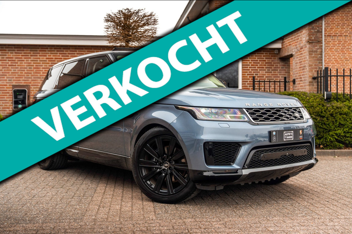 Land Rover Range Rover Sport 2.0 P400e HSE Dynamic 404 PK Luchtvering Pano Keyless Trekhaak Meridian 360 Camera 22''