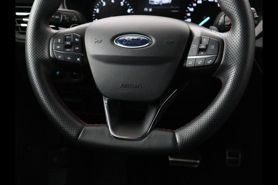 Ford Focus 1.5 EcoBoost ST Line | Stoelverwarming | Adaptive cruise | Carplay | Navigatie | Dodehoek detectie | Keyless | Full LED | Climate control | B&O Sound | Parkeerhulp | 18'' | Stuurverwarming