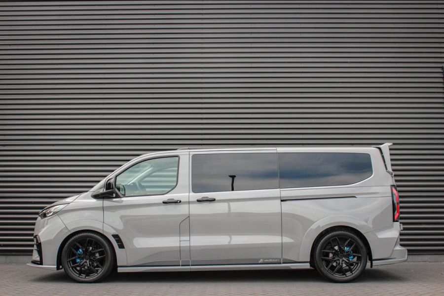 Ford Transit Custom 320 2.0 TDCI L2H1 MSRT DC DUBBEL CABINE MEGA LAGE BIJTELLING / KUIPSTOELEN / DIRECT RIJDEN / NAVIGATIE /GREY